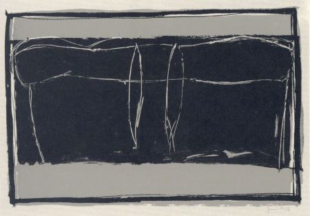Lithographie Hernandez Pijuan - Landscape 3