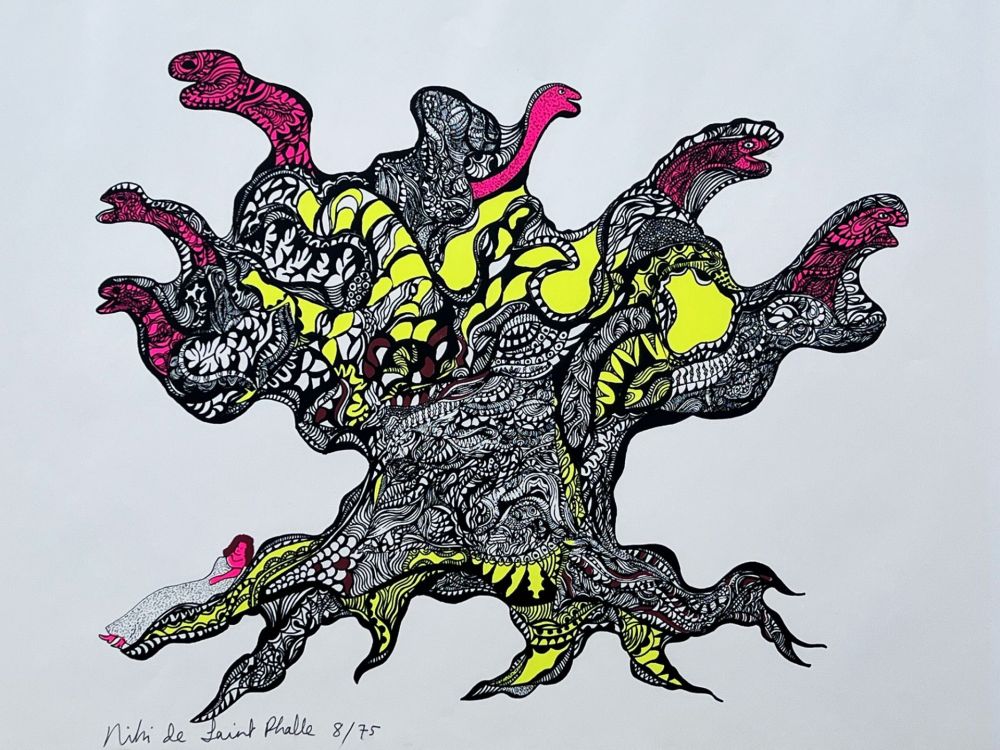 Sérigraphie De Saint Phalle - L'arbre 