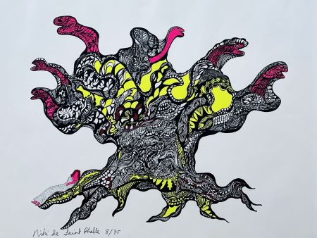 Sérigraphie De Saint Phalle - L'arbre 