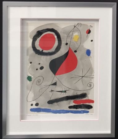 Lithographie Miró - L’arc