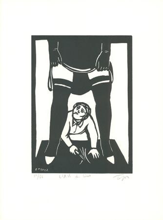 Linogravure Topor - L'art du lino (