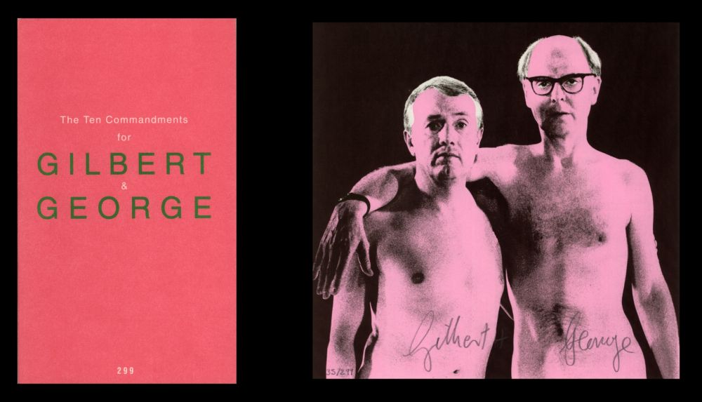 Livre Illustré Gilbert & George - L'art en écrit