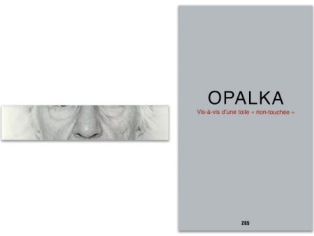 Livre Illustré Opalka - L'art en écrit