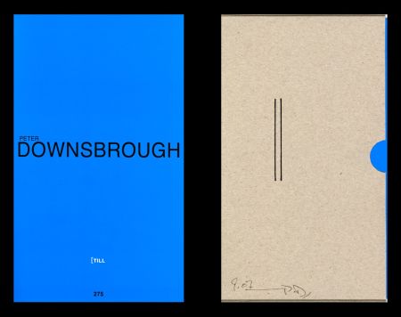 Livre Illustré Downsbrough - L'art en écrit