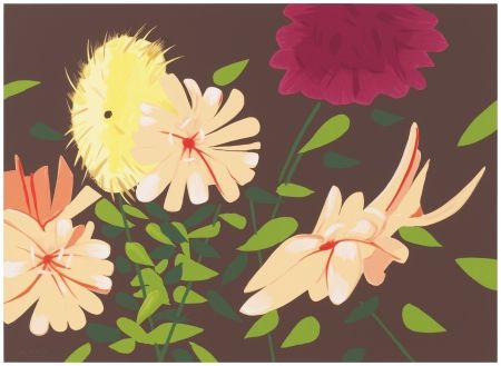 Sérigraphie Katz - Late Summer Flowers