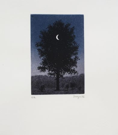 Eau-Forte Et Aquatinte Magritte - Le 16 septembre