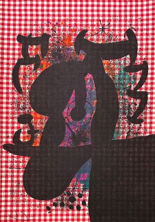 Lithographie Miró - Le Bagnard