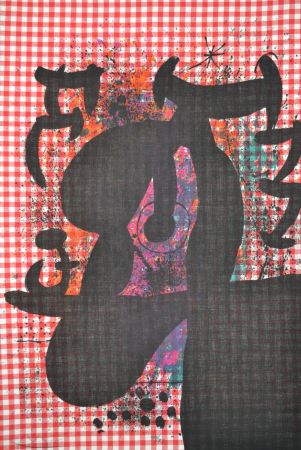 Lithographie Miró - Le Bagnard - M594