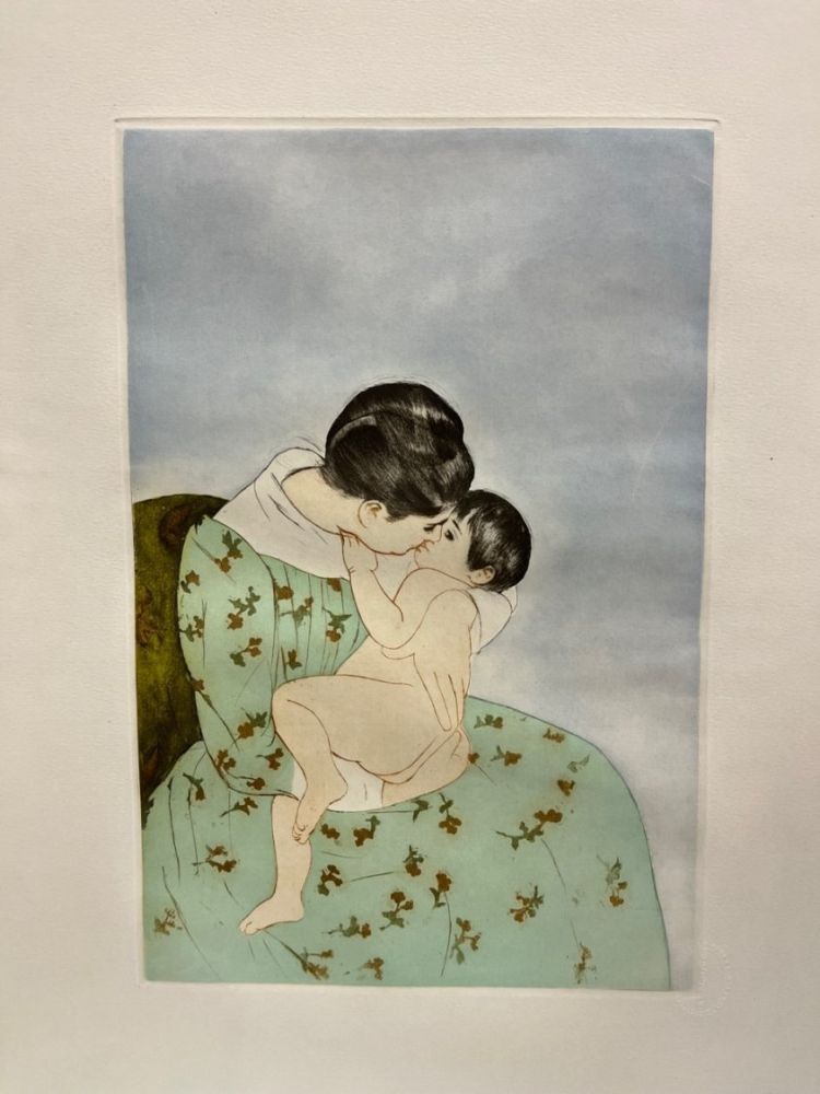 Pointe-Sèche Cassatt - Le baiser maternel