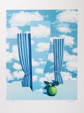 Lithographie Magritte - Le Beau Monde (The Beautiful World)