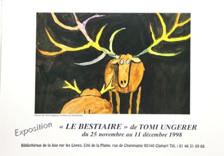 Offset Ungerer - Le Bestiaire  1998