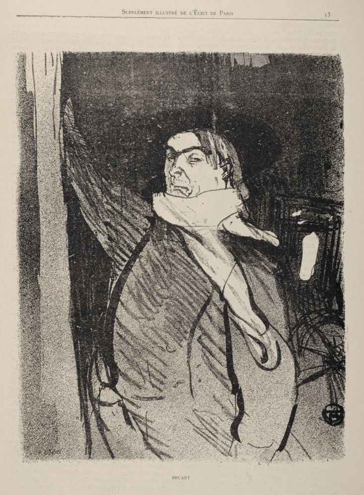 Livre Illustré Toulouse-Lautrec - Le Café Concert - l'Echo de Paris, 1893