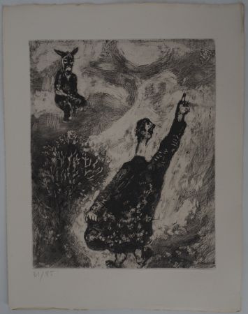 Gravure Chagall - Le charlatan