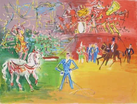 Lithographie Dufy - Le Cirque