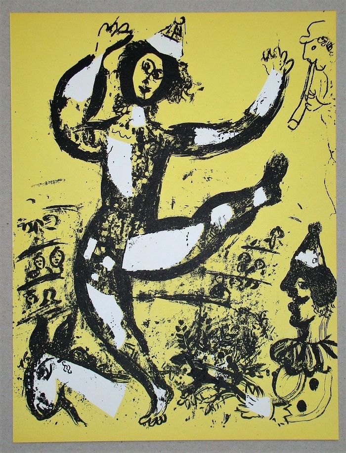 Lithographie Chagall - Le Cirque