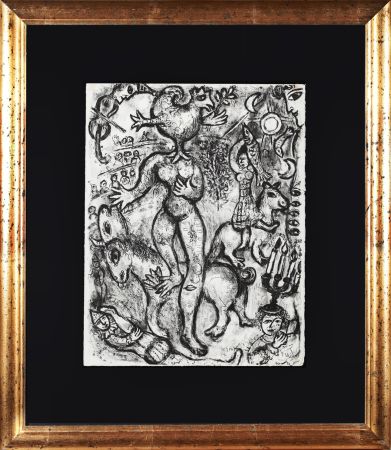 Lithographie Chagall - Le Cirque