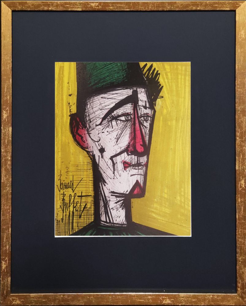 Lithographie Buffet - Le Clown Jojo