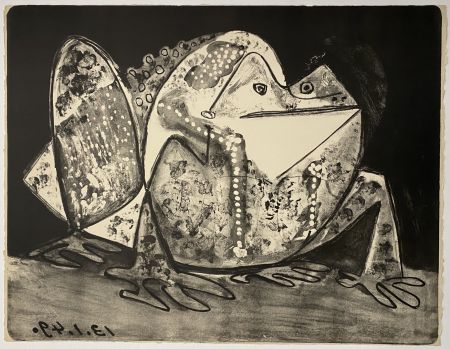 Lithographie Picasso - Le Crapaud (The Toad)