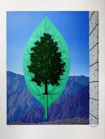 Lithographie Magritte - Le Dernier Cri