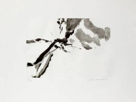Eau-Forte Et Aquatinte Zao - Le désordre