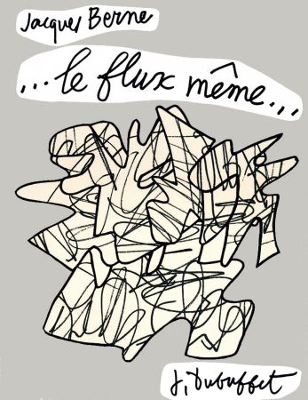 Sérigraphie Dubuffet - Le Flux meme