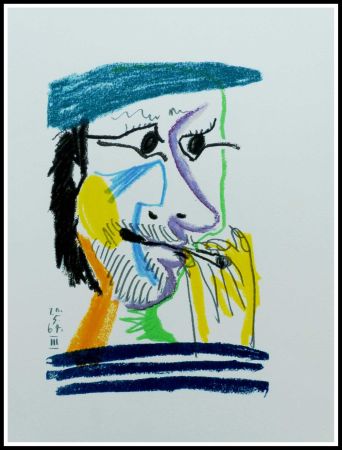 Lithographie Picasso - LE GOUT DU BONHEUR - Planche N°16