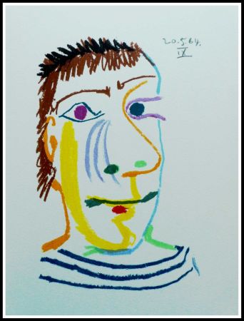 Lithographie Picasso - LE GOUT DU BONHEUR - Planche N°23