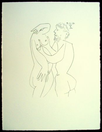 Sérigraphie Picasso - Le Gout du Bonheur 58