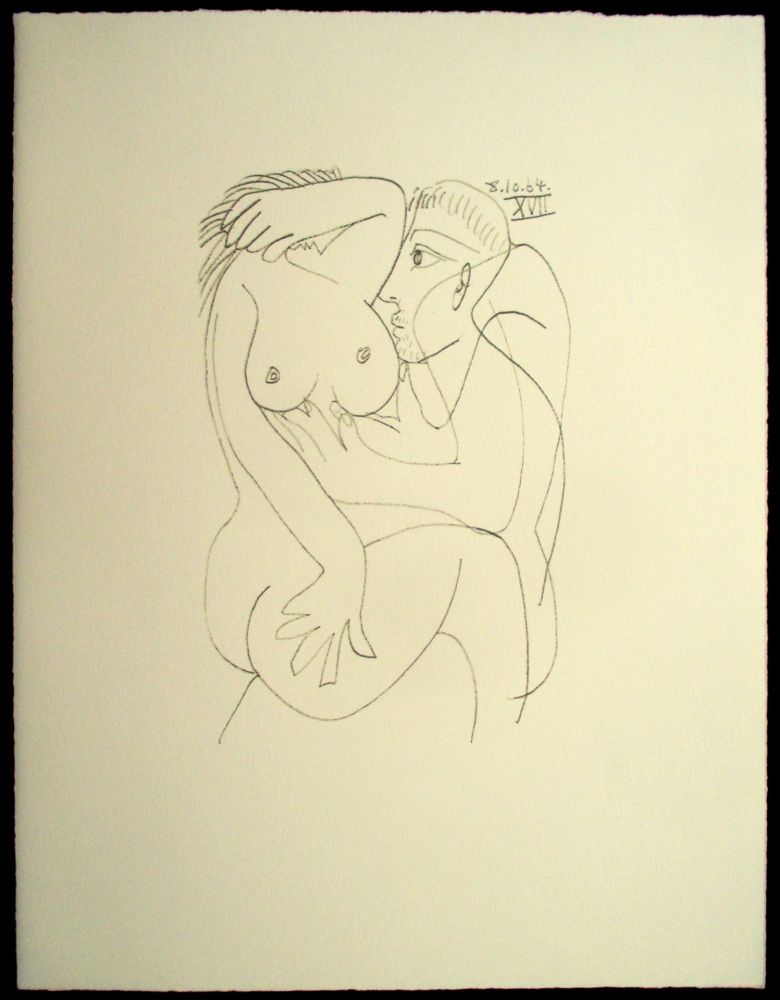 Sérigraphie Picasso - Le Gout du Bonheur 66