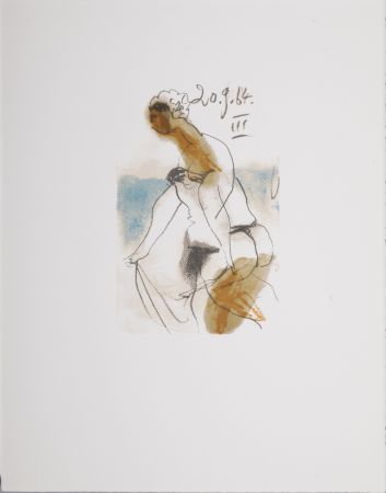 Lithographie Picasso (After) - Le Goût du Bonheur (E), 1970