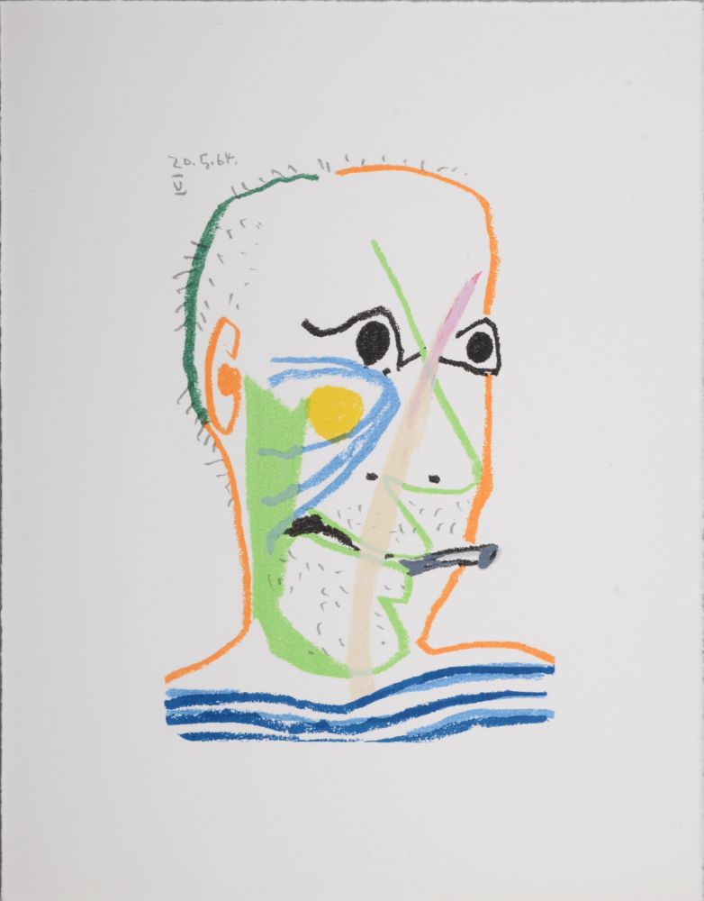 Lithographie Picasso (After) - Le Goût du Bonheur (J), 1970