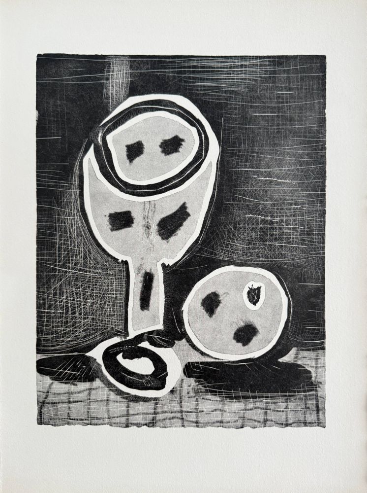 Lithographie Picasso - Le Grand Verre