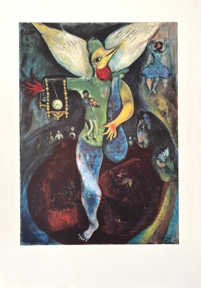 Affiche Chagall (After) - Le Jongleur