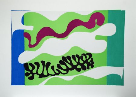 Collographie Matisse - Le Lagon II (Lagoon II)