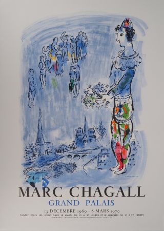Livre Illustré Chagall - Le magicien de Paris