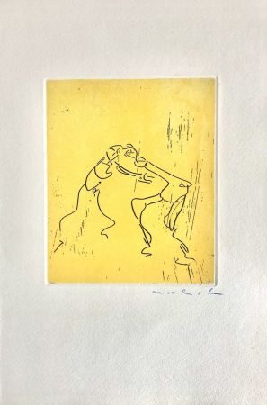 Eau-Forte Ernst - Le Meneur d'ombres
