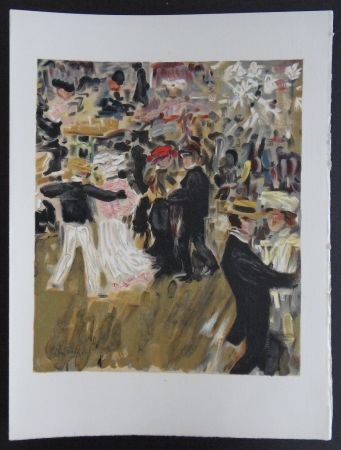 Lithographie Van Dongen - Le Moulin de la Galette