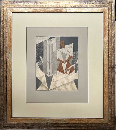 Lithographie Gris  - LE MOULIN À CAFÉ II. Lithographie en couleur (1925-1955)