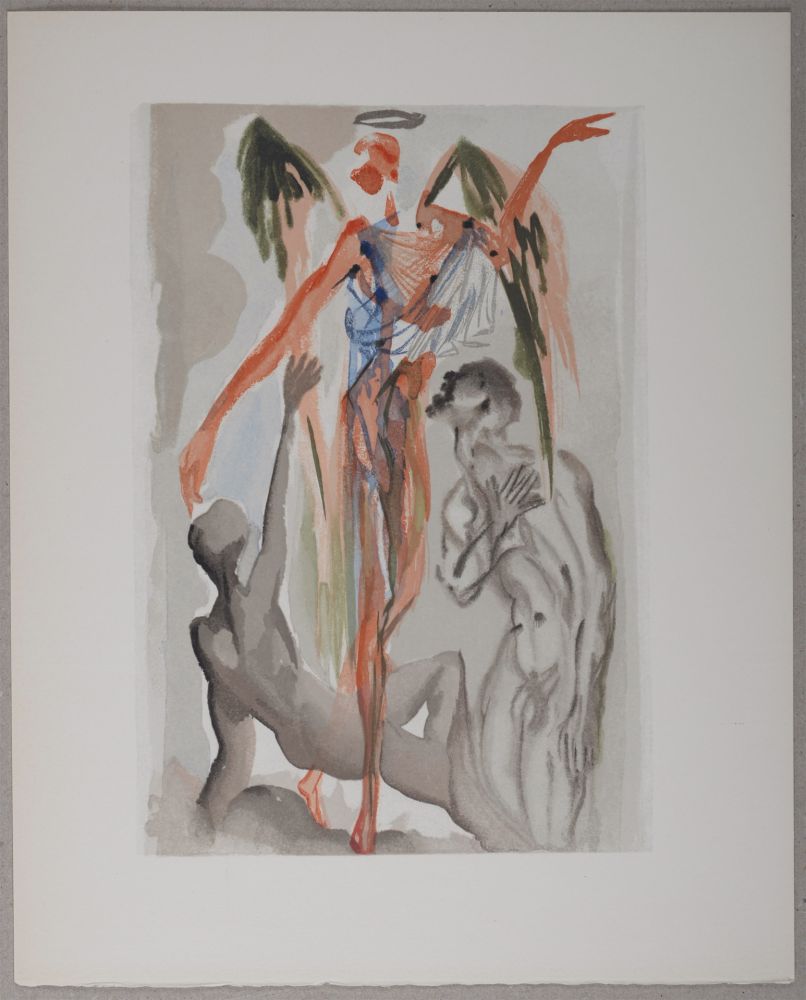Lithographie Dali - Le Paradis Terrestre