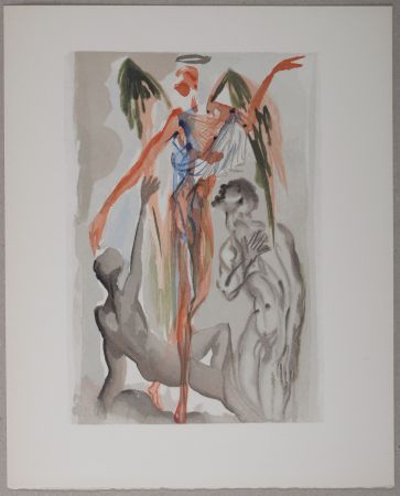 Lithographie Dali - Le Paradis Terrestre