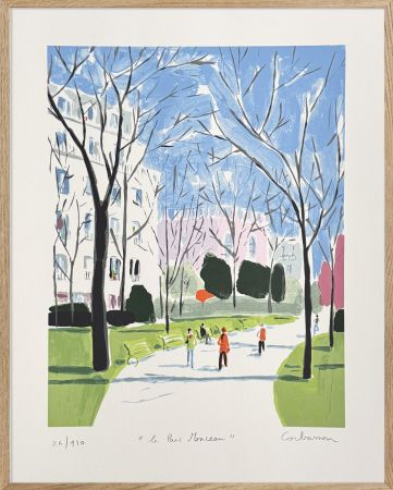 Sérigraphie Corbasson - Le Parc Monceau