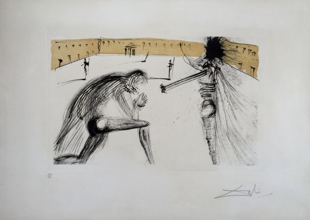 Gravure Dali - Le Pardon de Sigismund