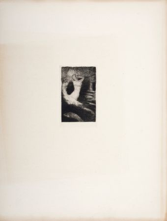 Gravure Redon - Le Passage d'une âme, 1922