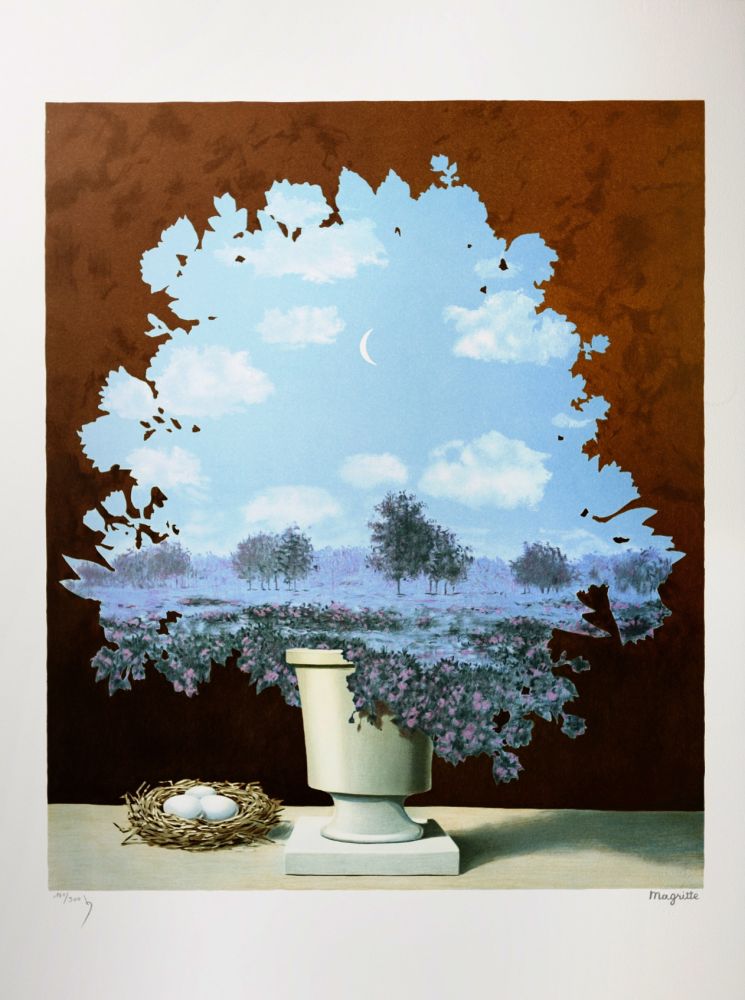 Lithographie Magritte - Le Pays des Miracles (The Country of Marvels)