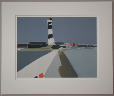 Lithographie De Stael - Le Phare, 1952