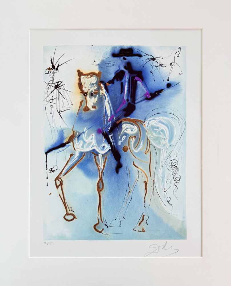 Lithographie Dali - Le Picador