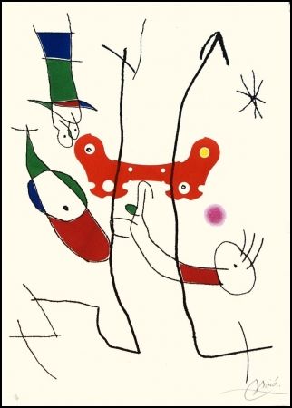 Gravure Miró - Le plus beau cadeau