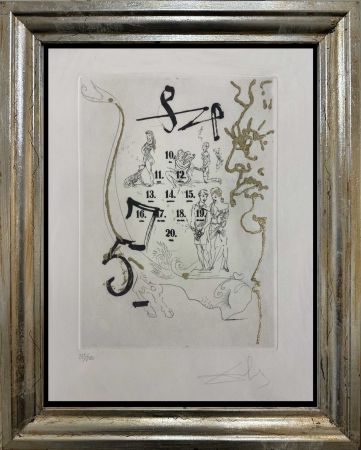 Gravure Dali - Le Poète Contumace