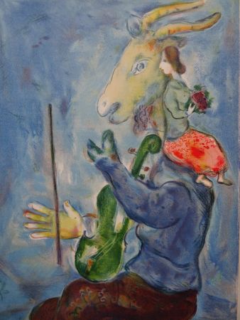 Lithographie Chagall - Le Printemps