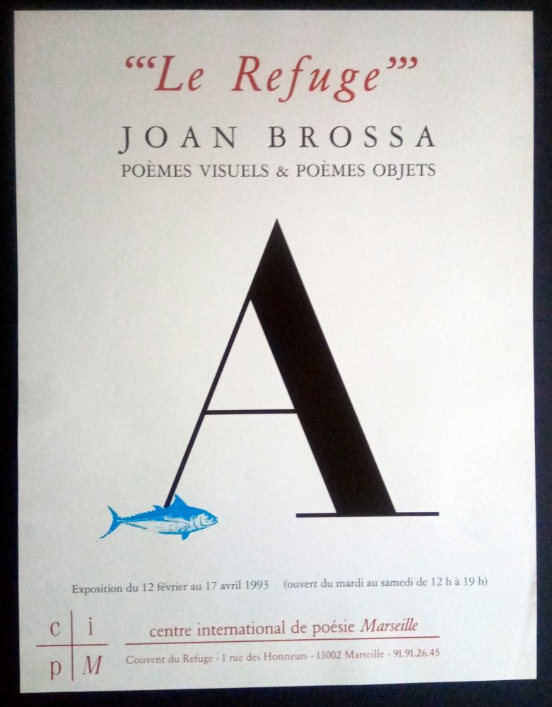 Affiche Brossa - 